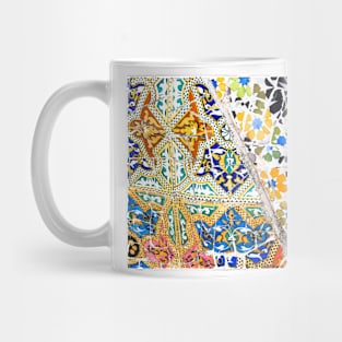 Various of different resume with colourful pattern Mug